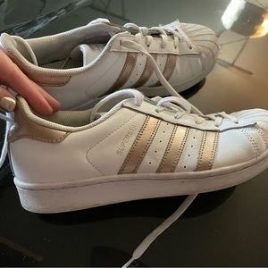 Adidas superstar shoes- women’s size 8